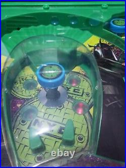 Rare Nickelodeon TMNT Pinball Machine 2009 Tested Works Excellent Condition CIB