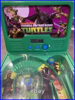 Rare Nickelodeon Teenage Mutant Ninja Turtles Pinball Machine Tabletop