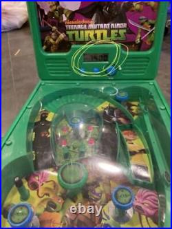 Rare Nickelodeon Teenage Mutant Ninja Turtles Pinball Machine Tabletop