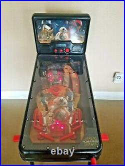 Rare STAR WARS The Force Awakens Free Standing Pinball Machine Game Kids Size