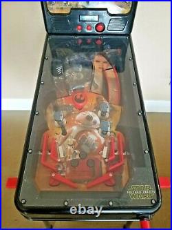 Rare STAR WARS The Force Awakens Free Standing Pinball Machine Game Kids Size