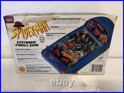Rare Spiderman Electric Pinball Machine TOY BIZ 1995 NIB, SEALED