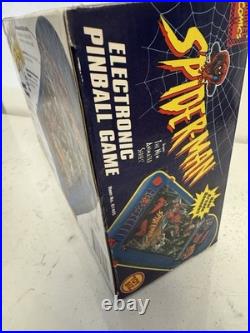 Rare Spiderman Electric Pinball Machine TOY BIZ 1995 NIB, SEALED