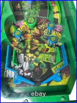 Rare TMNT Teenage Mutant Ninja Turtles Pinball Machine Nickelodeon 2009 Tested