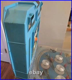Rare Vintage 1960s Marx Interceptor Pinball Machine With Legs WORKS