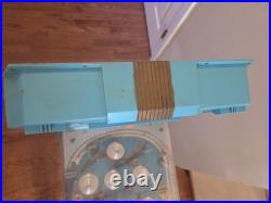 Rare Vintage 1960s Marx Interceptor Pinball Machine With Legs WORKS