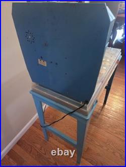 Rare Vintage 1960s Marx Interceptor Pinball Machine With Legs WORKS