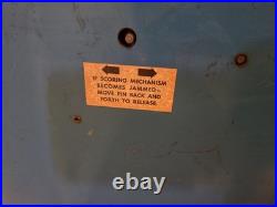 Rare Vintage 1960s Marx Interceptor Pinball Machine With Legs WORKS