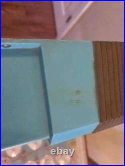 Rare Vintage 1960s Marx Interceptor Pinball Machine With Legs WORKS