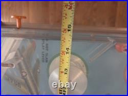 Rare Vintage 1960s Marx Interceptor Pinball Machine With Legs WORKS