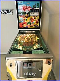 Rare Vintage Williams SMARTY Pinball Machine 1968 great working condition
