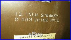 Rare Wurlitzer speaker model 4007 original refurbished beauty