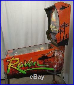 Raven by Gottlieb COIN-OP Pinball Machine