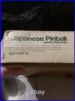 Read Pachinko Game Japanese Pinball Machine Jumbo Epoch Playthings Universe 1973