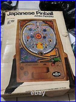 Read Pachinko Game Japanese Pinball Machine Jumbo Epoch Playthings Universe 1973