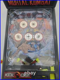 Really Rare Vintage 1998 Mortal Kombat Tabletop Pinball Machine Game COMPLETE