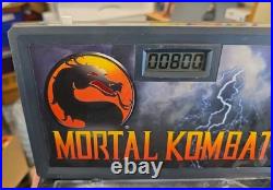 Really Rare Vintage 1998 Mortal Kombat Tabletop Pinball Machine Game COMPLETE