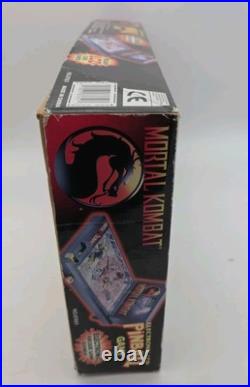 Really Rare Vintage 1998 Mortal Kombat Tabletop Pinball Machine Game COMPLETE