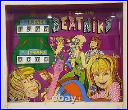 Refurbished Beatniks Pinball Machine (Chicago Coin) 1967