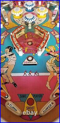 Refurbished Beatniks Pinball Machine (Chicago Coin) 1967