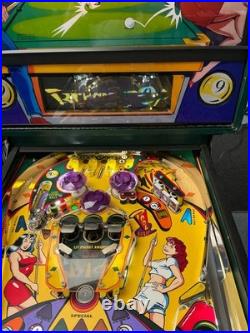 Refurbished Capcom Breakshot Pinball Machine Pool Themed