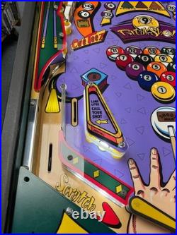 Refurbished Capcom Breakshot Pinball Machine Pool Themed