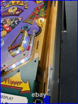 Refurbished Capcom Breakshot Pinball Machine Pool Themed