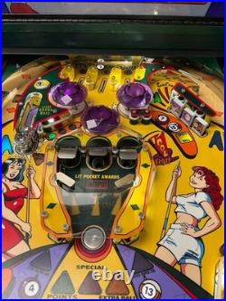 Refurbished Capcom Breakshot Pinball Machine Pool Themed