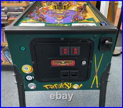 Refurbished Capcom Breakshot Pinball Machine Pool Themed