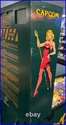 Refurbished Capcom Breakshot Pinball Machine Pool Themed