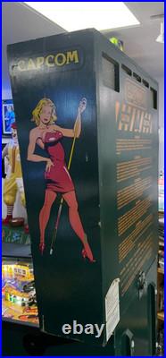 Refurbished Capcom Breakshot Pinball Machine Pool Themed