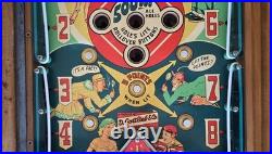 Refurbished Dragonette Woodrail Pinball Machine (Gottlieb) 1954