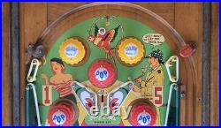 Refurbished Dragonette Woodrail Pinball Machine (Gottlieb) 1954