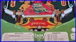 Refurbished Dragonette Woodrail Pinball Machine (Gottlieb) 1954