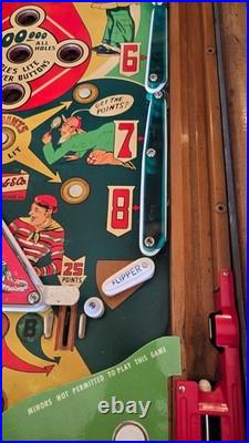Refurbished Dragonette Woodrail Pinball Machine (Gottlieb) 1954 Refurbished Dragonette Woodrail Pinball Machine (Gottlieb) 1954