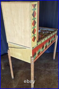 Refurbished Dragonette Woodrail Pinball Machine (Gottlieb) 1954