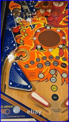 Refurbished Fireball Classic Pinball Machine (Bally) 1985