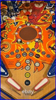 Refurbished Fireball Classic Pinball Machine (Bally) 1985