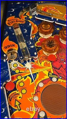 Refurbished Fireball Classic Pinball Machine (Bally) 1985