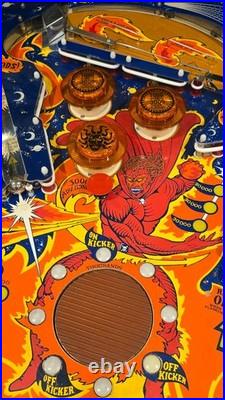 Refurbished Fireball Classic Pinball Machine (Bally) 1985