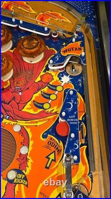 Refurbished Fireball Classic Pinball Machine (Bally) 1985