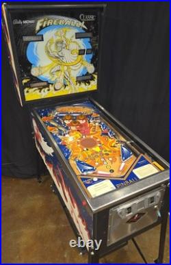 Refurbished Fireball Classic Pinball Machine (Bally) 1985