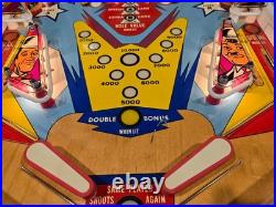 Refurbished Hollywood Pinball Machine (Chicago Coin) 1976 Refurbished Hollywood Pinball Machine (Chicago Coin) 1976