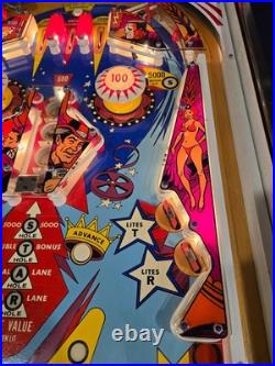Refurbished Hollywood Pinball Machine (Chicago Coin) 1976 Refurbished Hollywood Pinball Machine (Chicago Coin) 1976