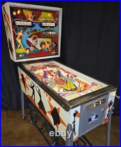 Refurbished Hollywood Pinball Machine (Chicago Coin) 1976 Refurbished Hollywood Pinball Machine (Chicago Coin) 1976