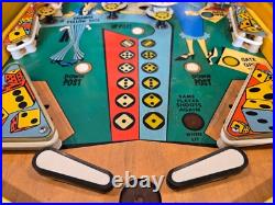 Refurbished Little Joe Pinball Machine (Bally) 1972 Refurbished Little Joe Pinball Machine (Bally) 1972