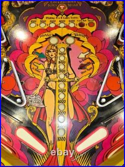 Refurbished Mata Hari Pinball Machine (Bally) 1978