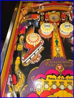 Refurbished Mata Hari Pinball Machine (Bally) 1978