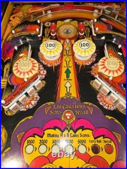 Refurbished Mata Hari Pinball Machine (Bally) 1978