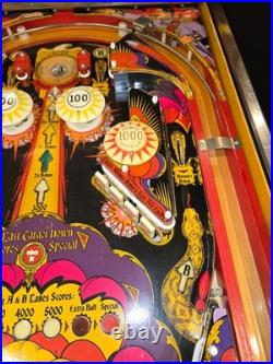 Refurbished Mata Hari Pinball Machine (Bally) 1978